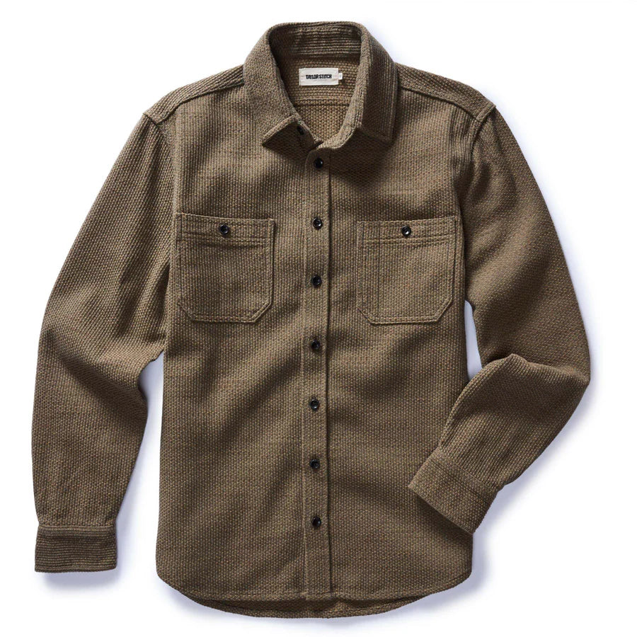 The Utility Shirt | Cypress Sashiko – Fontenelle Supply Co.