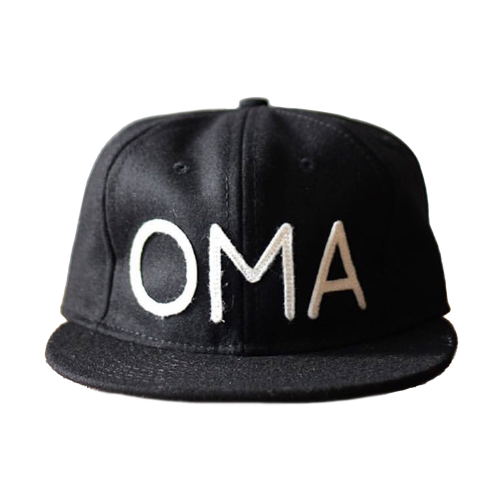 Original OMA Wool Cap - Black – Fontenelle Supply Co.