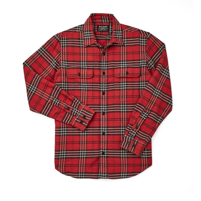 Vintage Flannel Work Shirt | Beacon Red Quarry Stone – Fontenelle