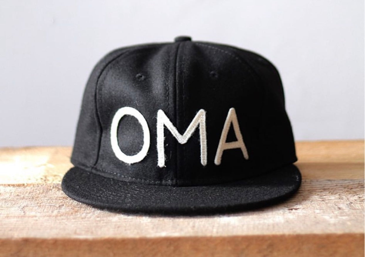 Original OMA Wool Cap - Black