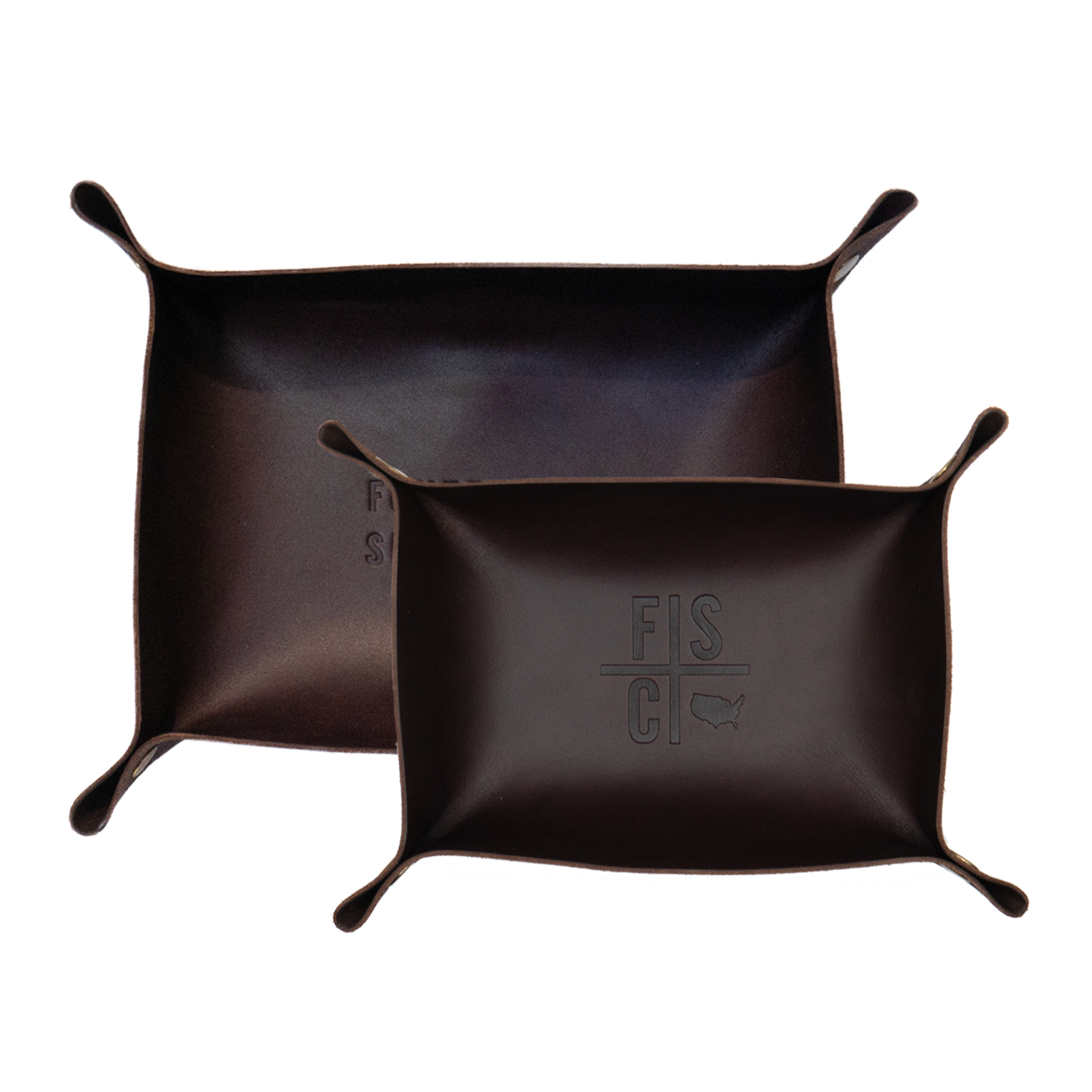 Large Monogram Leather Catchall