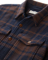 Cloud Weave Jacket | Indigo Griffith Plaid