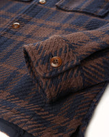 Cloud Weave Jacket | Indigo Griffith Plaid