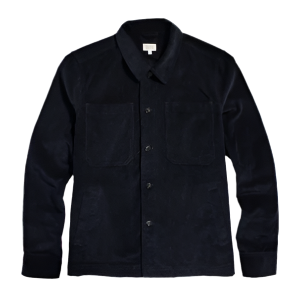 Banks Shirt Jacket | Midnight Blue Corduroy