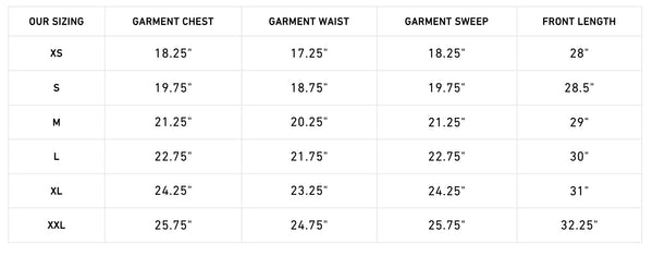 Size Guide