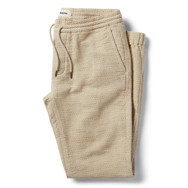 Apres Pant | Natural Sashiko