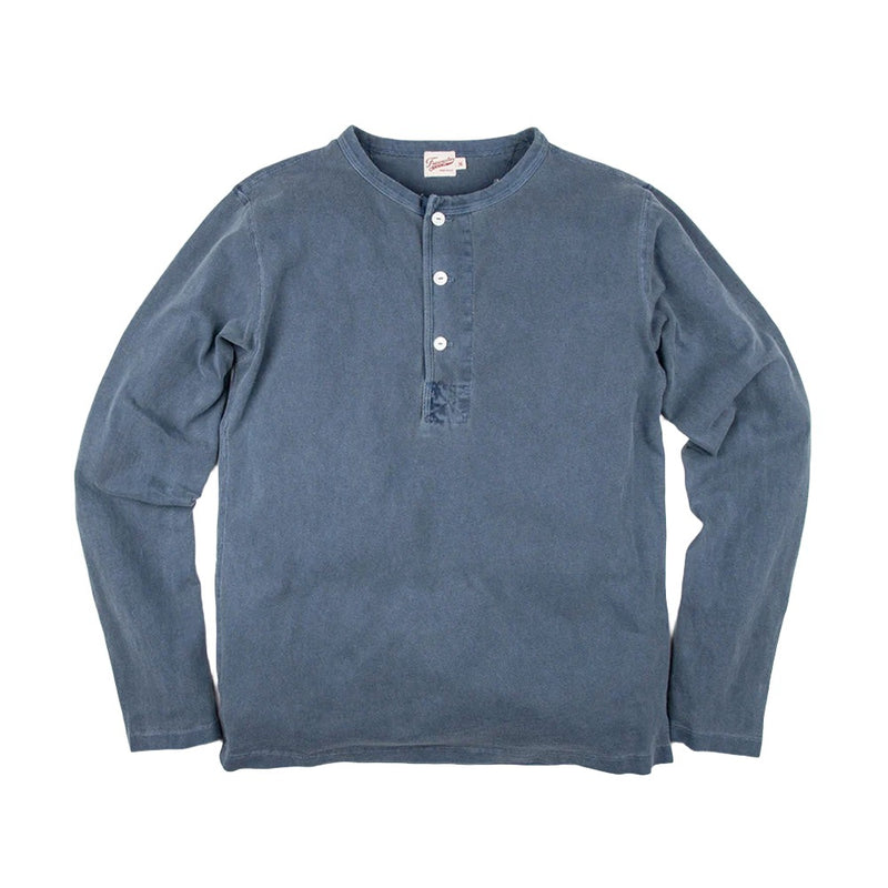 Henley in Faded Blue