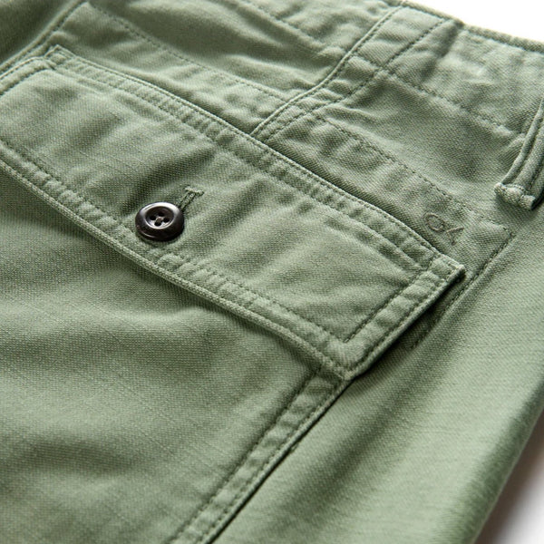 Close up of back pocket