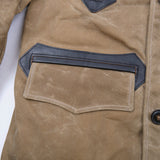 Tollgate Jacket in Tobacco Waxed Canvas