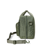 Side profile of pack