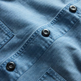 The Ojai Jacket | French Blue Herringbone