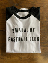 Omaha Baseball Club | White and Black