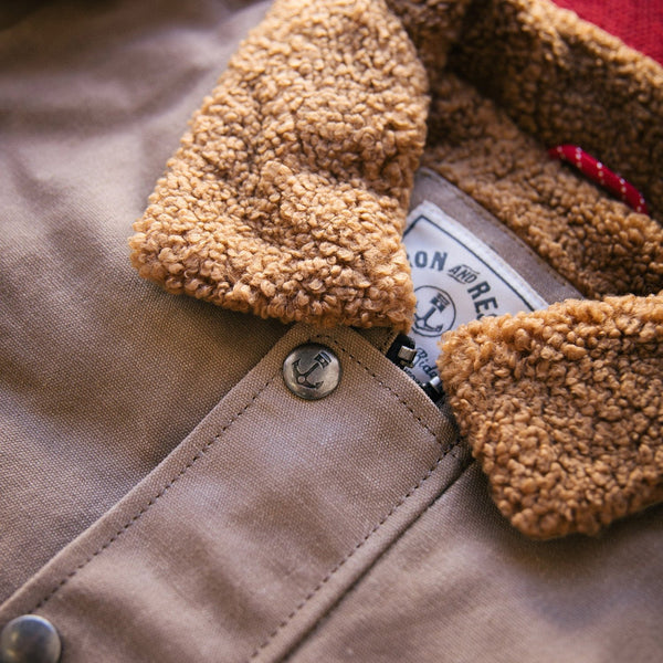 Waxed Nautilus Jacket | Field Tan