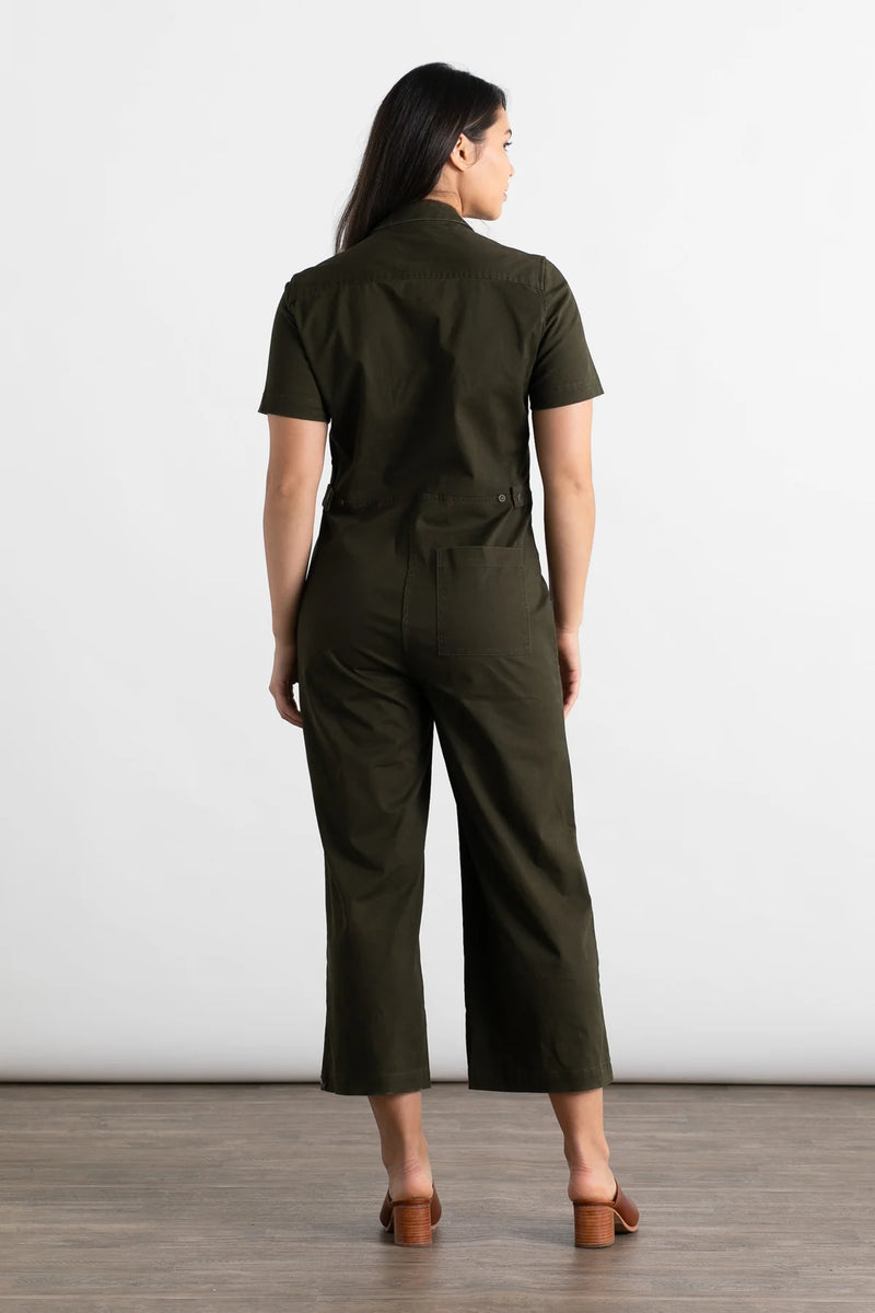 Women’s Lou Utility Jumpsuit | Olive