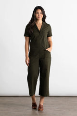 Women’s Lou Utility Jumpsuit | Olive