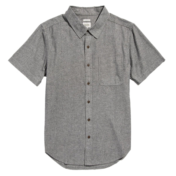 Malcolm Shirt in Iron Chambray