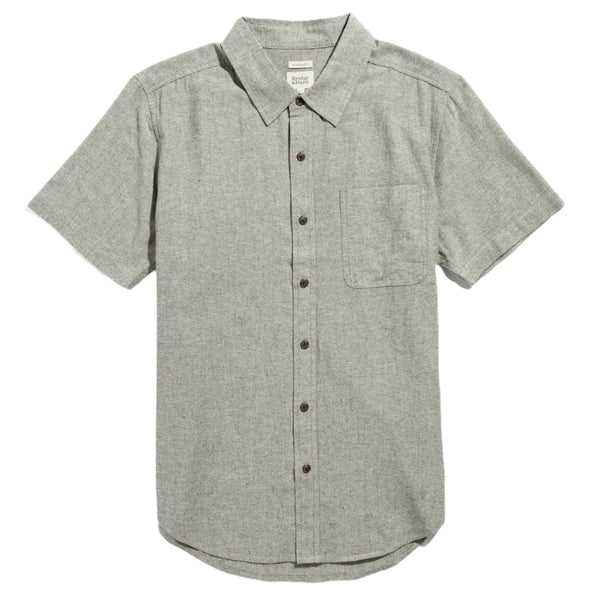 Malcolm Shirt in Rust Chambray