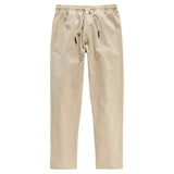 Beige Linen Pants