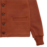 Shawl Sweater Coat | Burnt Orange