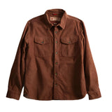 Forest Corduroy Shirt in Rust