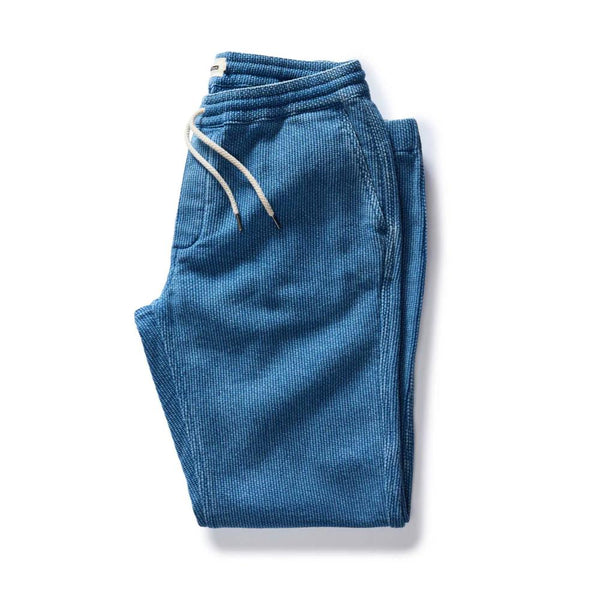 Apres Pant in Washed Indigo Sashiko