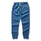 Apres Pant in Washed Indigo Sashiko