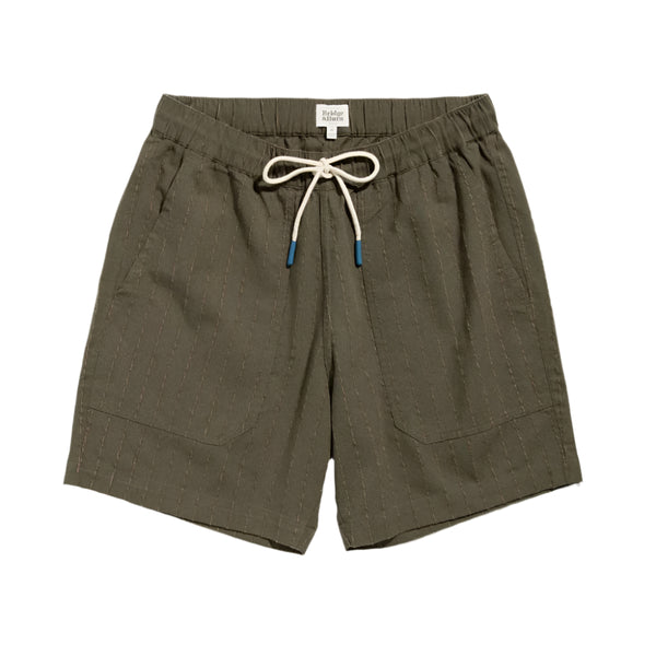 Noah Short in Olive Stripe