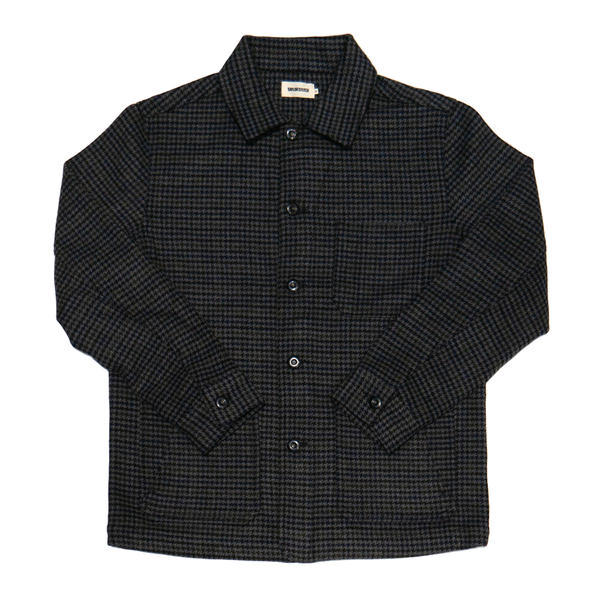 The Ojai Jacket | Ash Guncheck Wool – Fontenelle Supply Co.