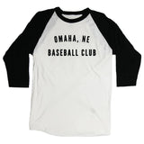 Omaha Baseball Club | White and Black