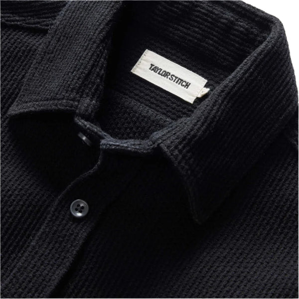 Taylor Stitch Utility Shirt in Coal Sashiko