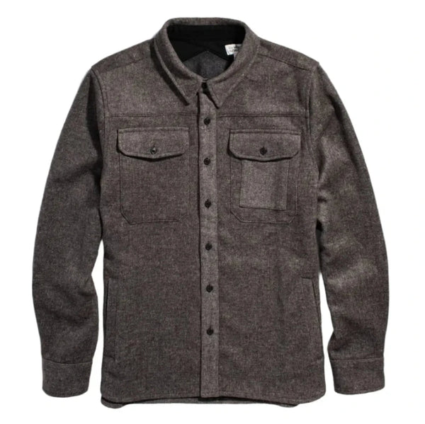 The Fielding Shirt Jacket | Walnut Twill