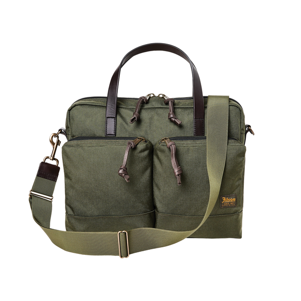 Dryden Briefcase Otter Green Fontenelle Supply Co