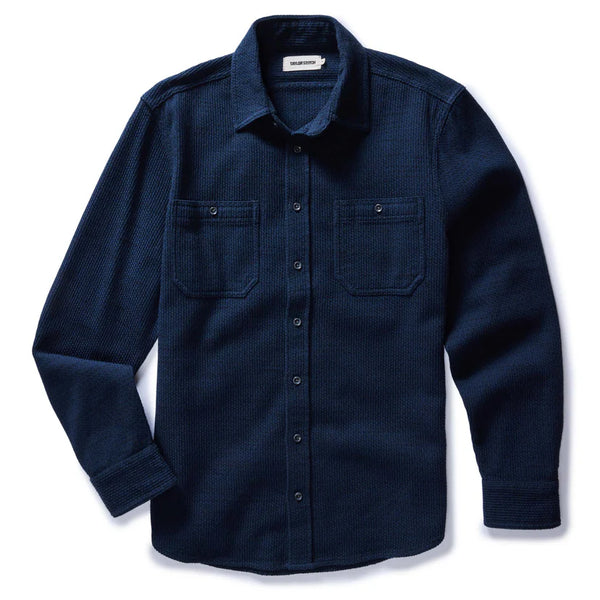 The Utility Shirt | Navy Sashiko