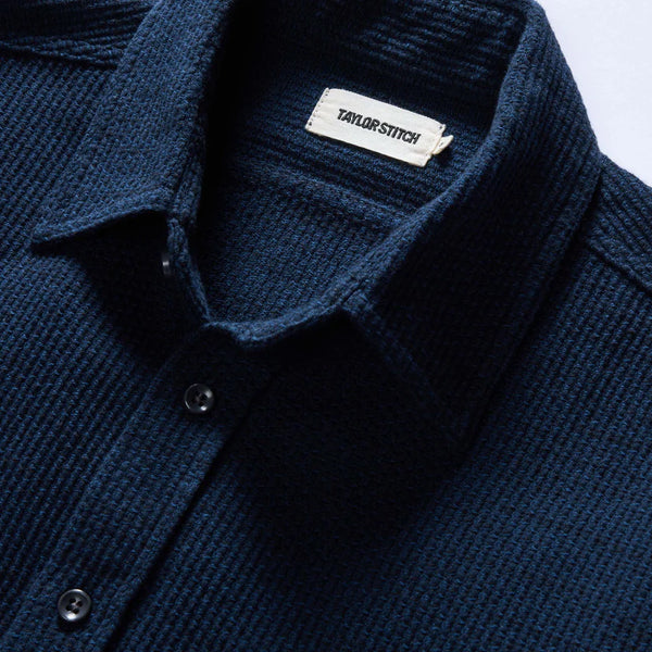 The Utility Shirt | Navy Sashiko