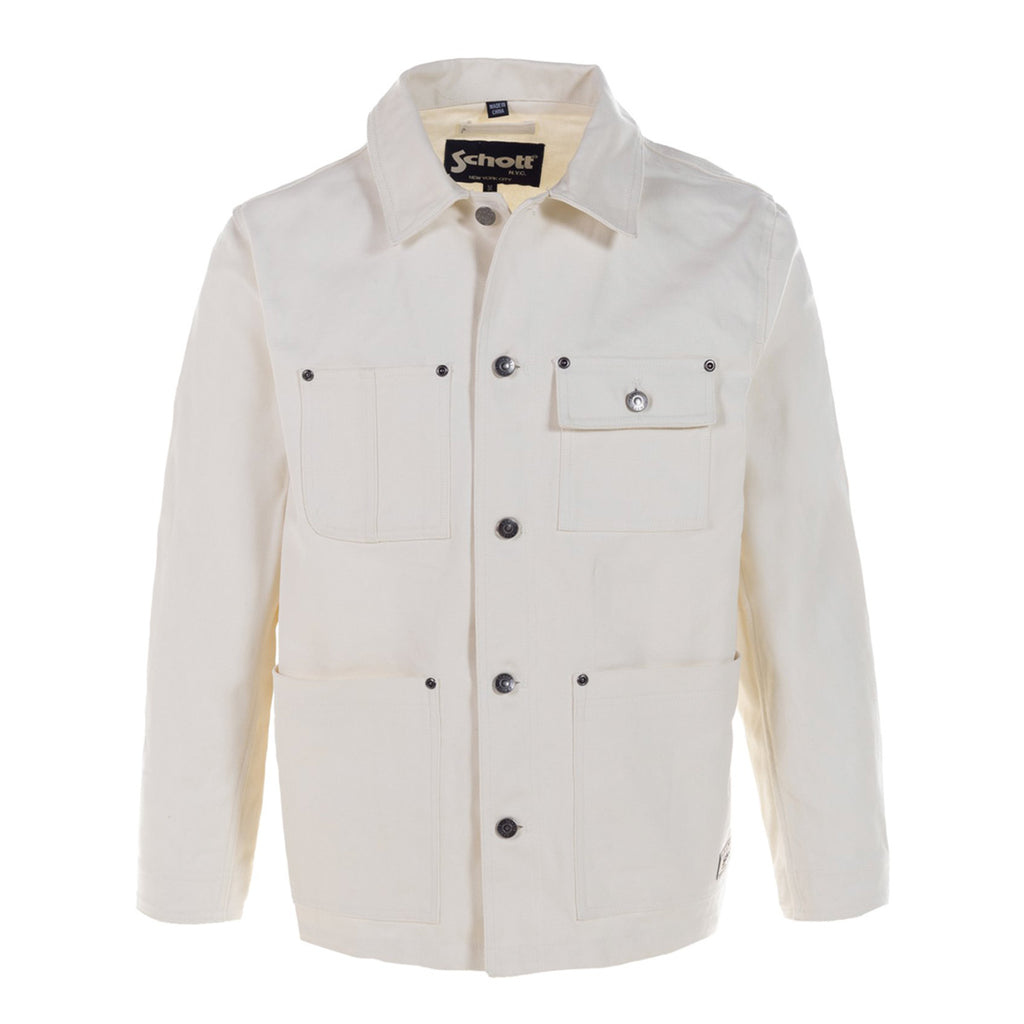 Canvas Chore Jacket Off White Fontenelle Supply Co