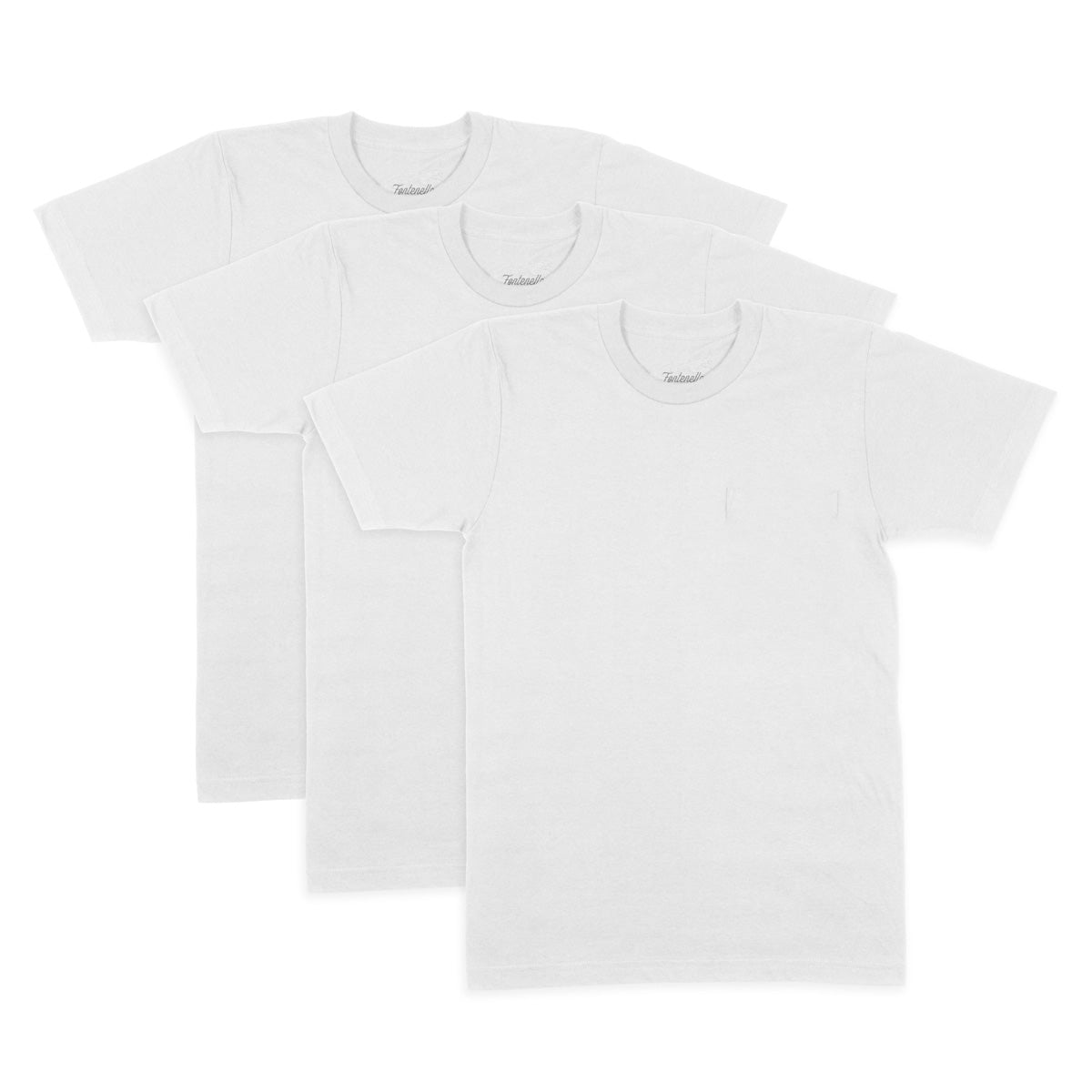 3-Pack Blank Tees | White – Fontenelle Supply Co.