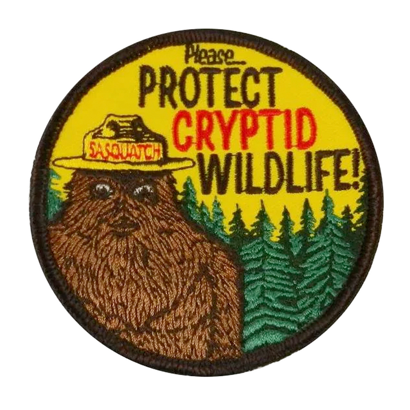 Cryptozoology Cryptid Patch – Fontenelle Supply Co.